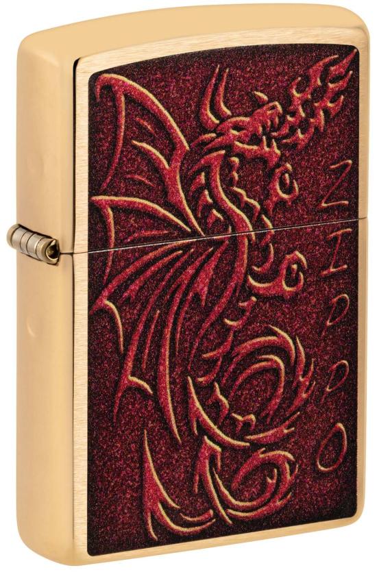 Brichetă Zippo Medieval Mythological Dragon 48362