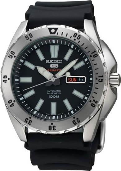 Ceas Seiko Sports 5 SRP357K2 Military