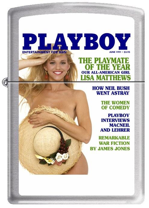 Brichetă Zippo Playboy Cover 1991 June 0715
