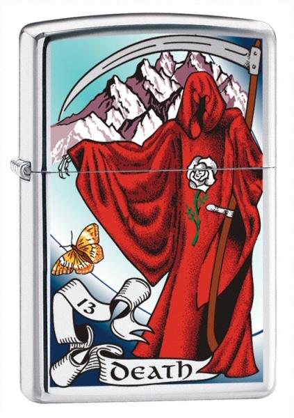 Brichetă Zippo Tarot Death Card 24328