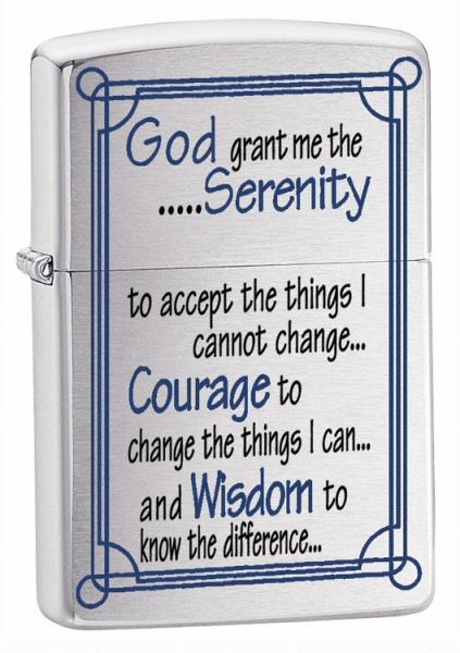 Brichetă Zippo Serenity Prayer 24355