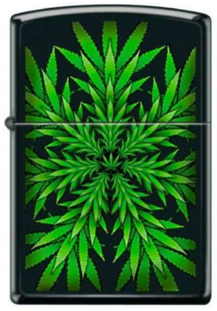 Brichetă Zippo Cannabis Weed Pattern 4338