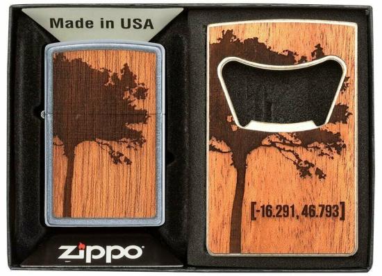 Brichetă Zippo Woodchuck and Bottle Opener 49066