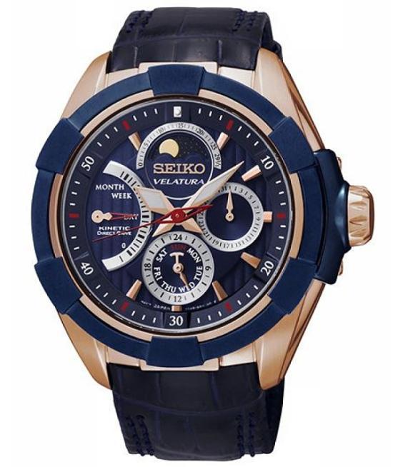 Ceas Seiko SRX010P1 Velatura Kinetic Moon Phase