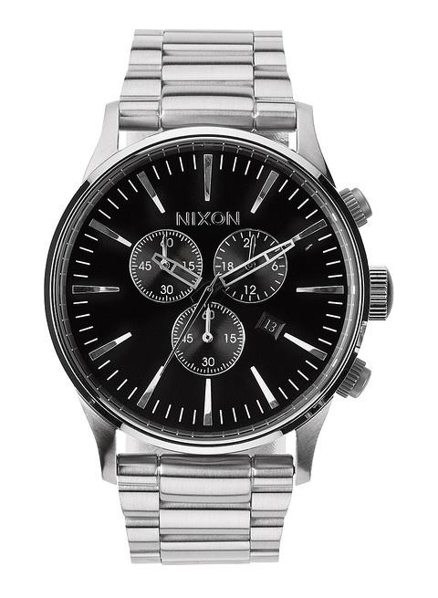 Ceas Nixon Sentry Chrono Natural/Silver A424 1603