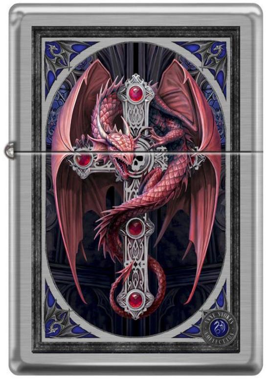 Brichetă Zippo 21885 Anne Stokes Dragon Replica 1937