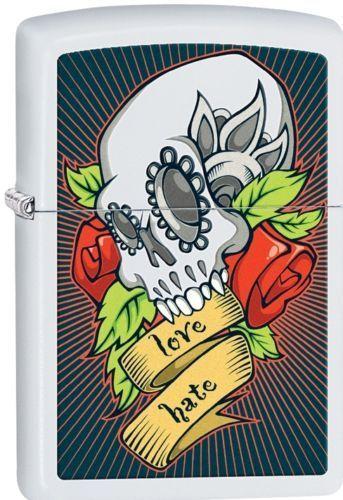 Brichetă Zippo Tattoo Skull 28859