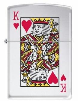 Brichetă Zippo King of Hearts 7555