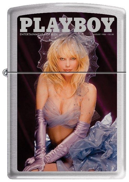 Brichetă Zippo Playboy Cover 1986 August 1194
