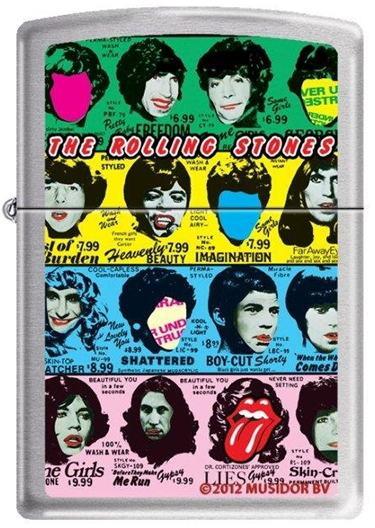 Brichetă Zippo Rolling Stones 9546