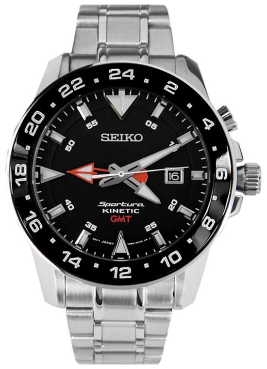 Ceas Seiko SUN015P1 Sportura GMT Kinetic 