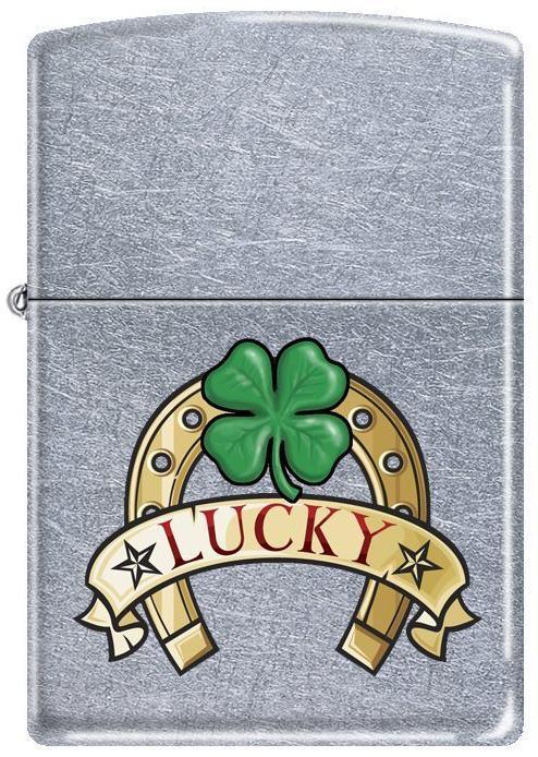 Brichetă Zippo Lucky Clover and Horseshoe 0219