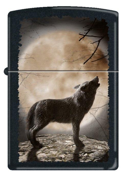 Brichetă Zippo Wolf Howling To The Moon 3731