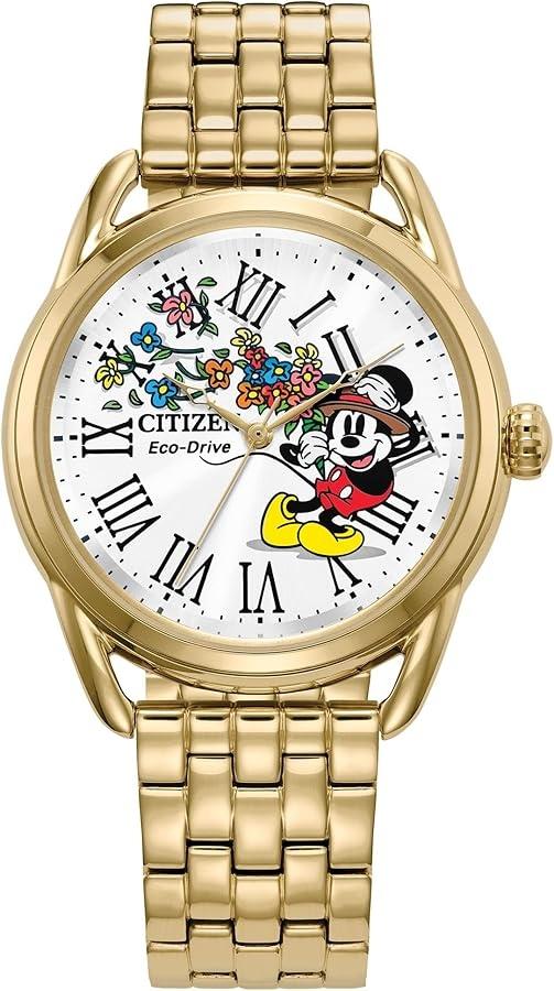 Ceas Citizen FE7093-57W Eco-Drive Disney Mickey Mouse Flowers