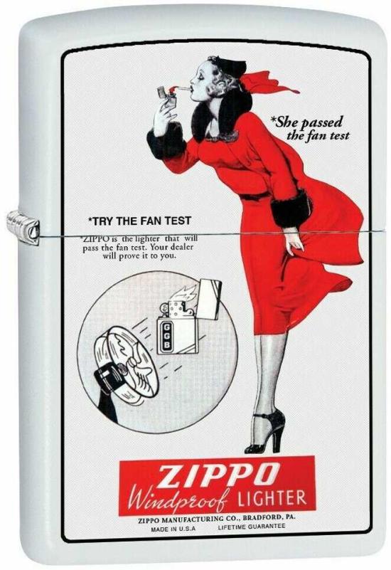 Brichetă Zippo Windy Varga Fan Test 1704