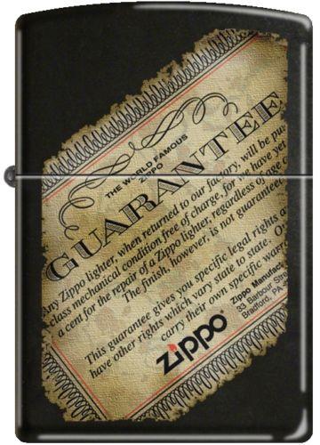 Brichetă Zippo Lifetime Guarantee 9210