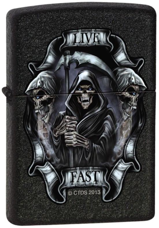 Brichetă Zippo Live Fast 2749