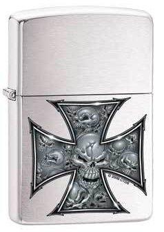 Brichetă Zippo Skull Gothic Cross 0416