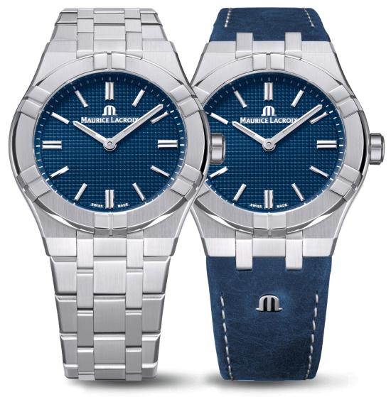 Ceas Maurice Lacroix Aikon Manual 39 mm Collectors Limited Edition 500 pcs AI7007-SS00E-430-C