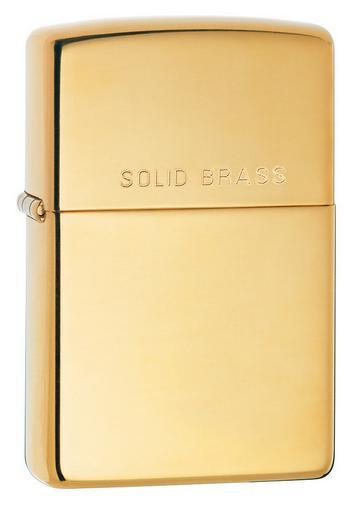 Brichetă Zippo Solid Brass 24001