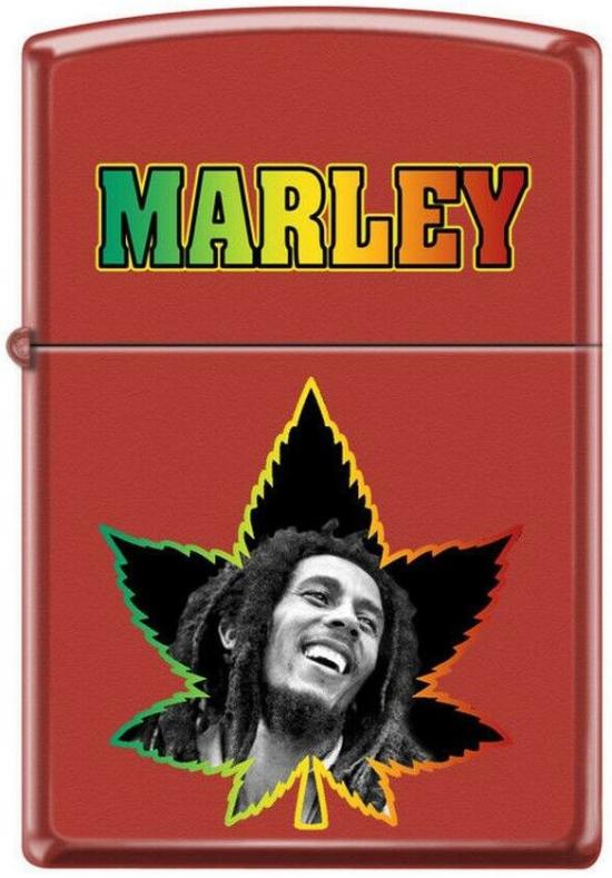 Brichetă Zippo Bob Marley Cannabis Leaf 7677