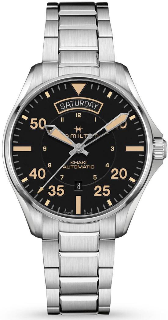 Ceas Hamilton Khaki Aviation Day Date Automatic H64645131