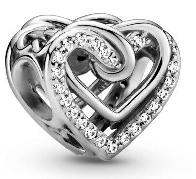 Şirag de mărgele Pandora Entwined Hearts 799270C01